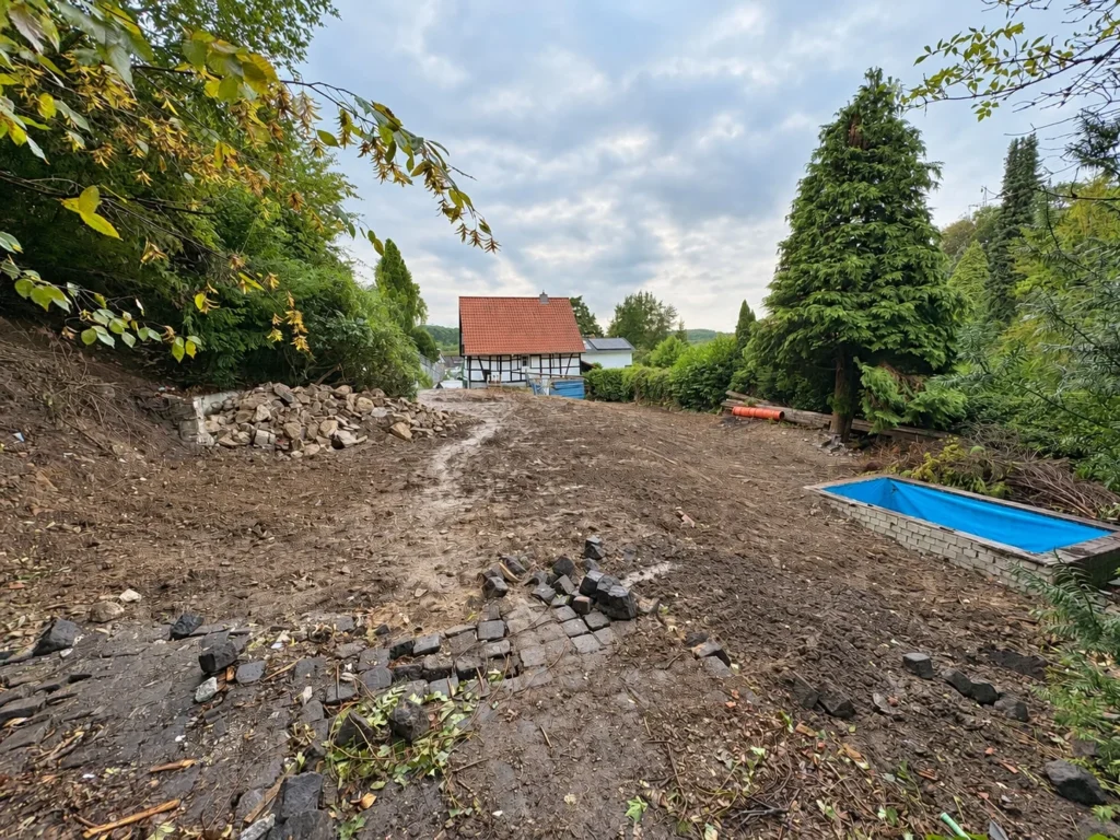 Nachher-Foto eines fertigen Abbruchprojektes